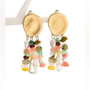 Boho tassel drop earrings #1398